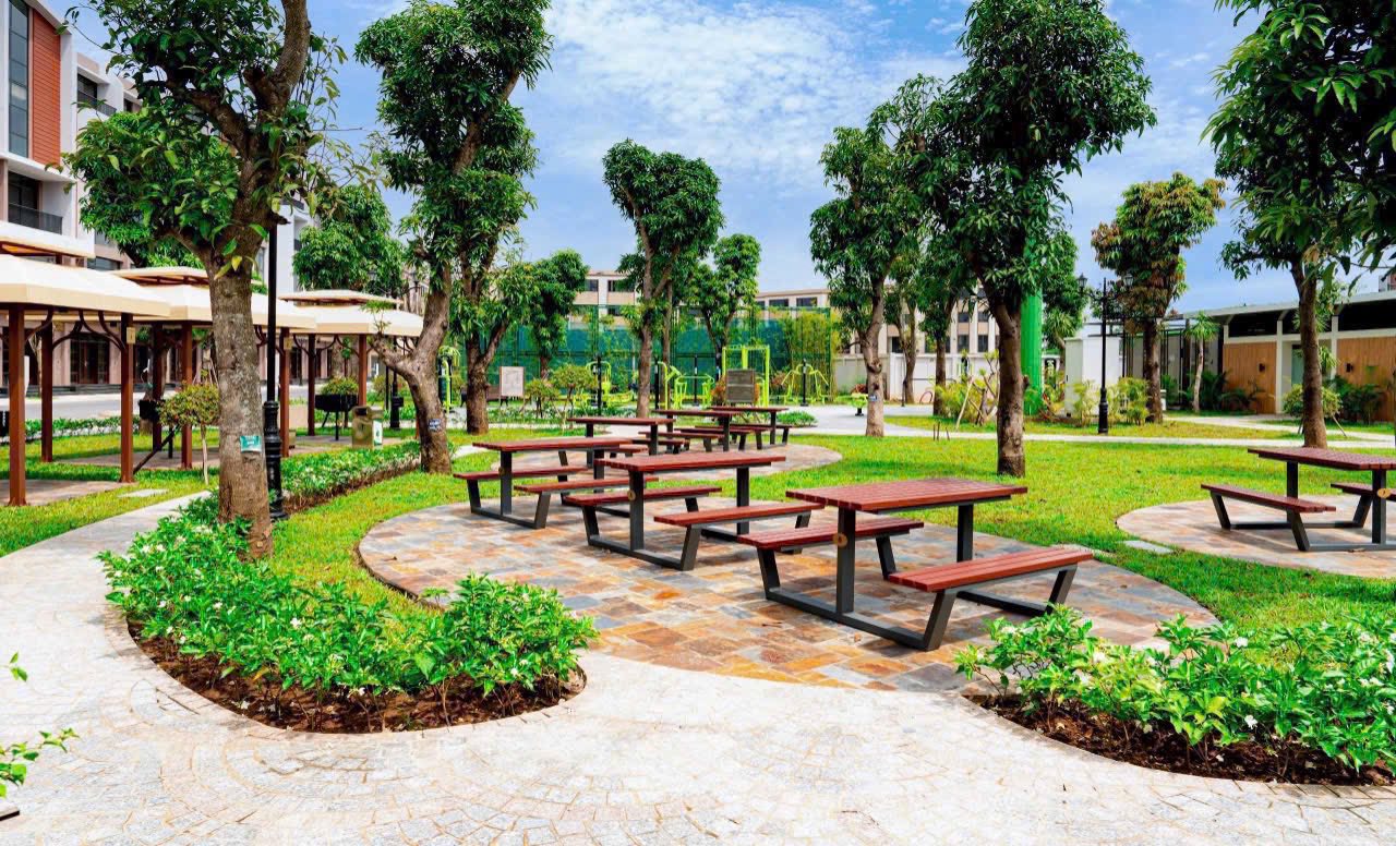 Không gian xanh tại Vinhomes Bắc Ninh